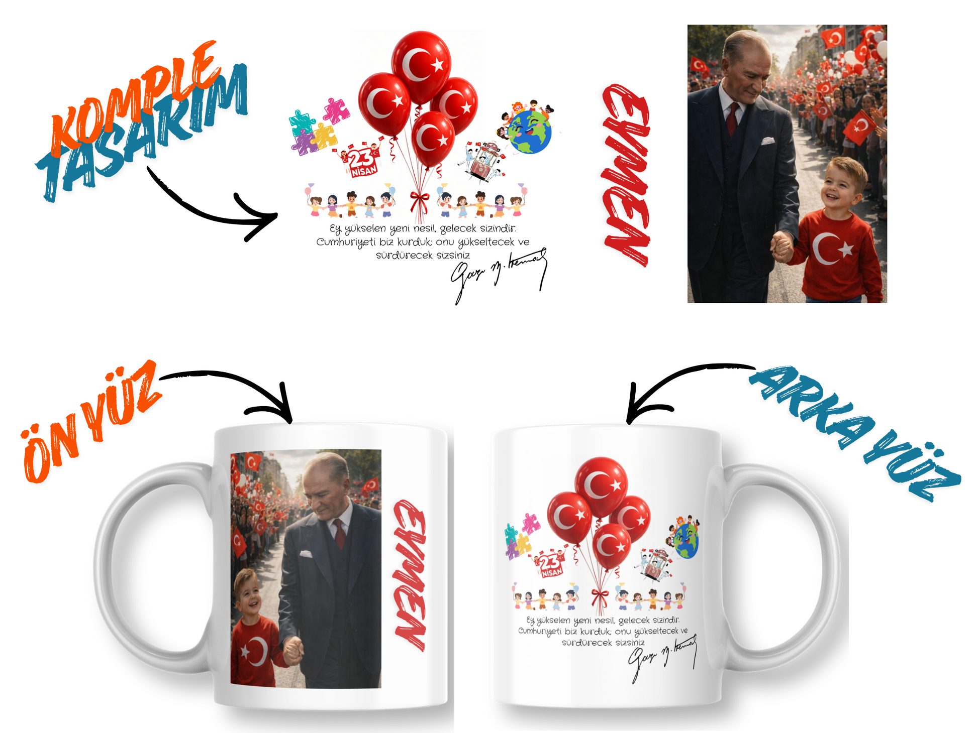 23 NİSAN KUPA BARDAK